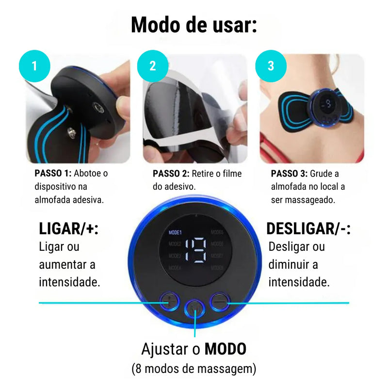 Mini Massageador Elétrico - Zen